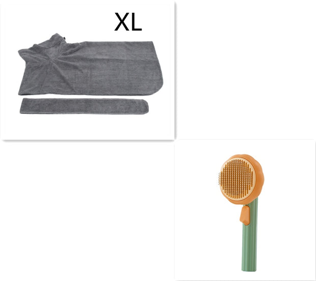 FurLoop™ Self-Cleaning Pet Deshedding Brush