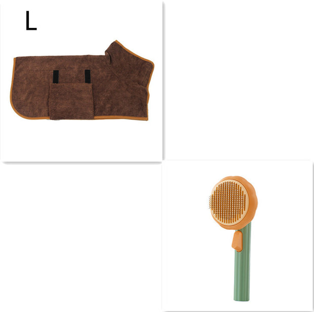 FurLoop™ Self-Cleaning Pet Deshedding Brush