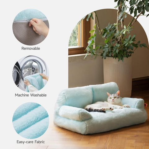 Plush Cat Bed For Indoor Cats and Dogs