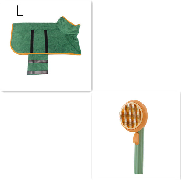 FurLoop™ Self-Cleaning Pet Deshedding Brush