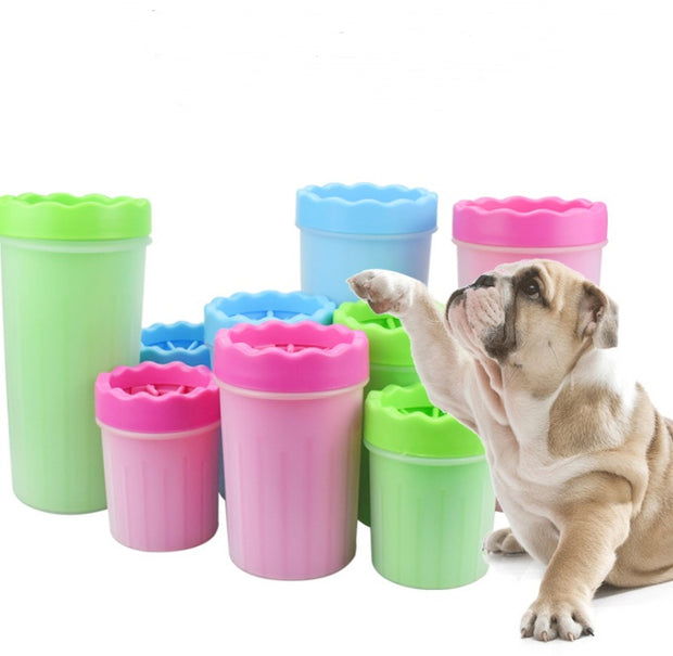 PawPuri™ Silicone Dog Paw Cleaner Cup