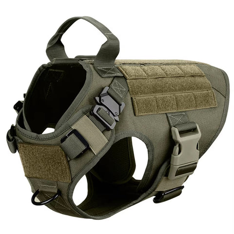 Tactical Dog Harness with Leash