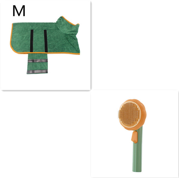FurLoop™ Self-Cleaning Pet Deshedding Brush