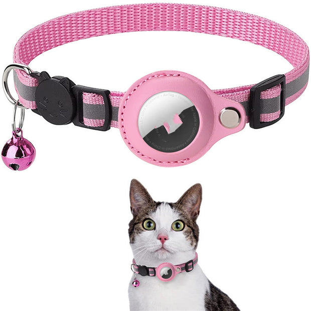TrackTuff™ Reflective AirTag Collar for Pets