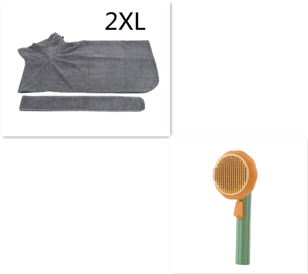 FurLoop™ Self-Cleaning Pet Deshedding Brush
