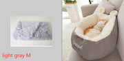 SnuggleNest™ Self-Warming Pet Sleeping Bed