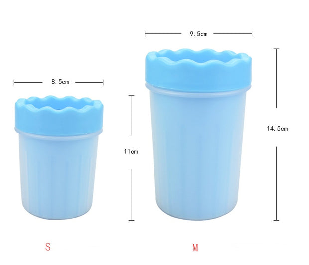 PawPuri™ Silicone Dog Paw Cleaner Cup