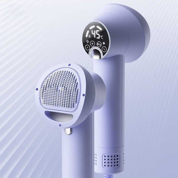 FluffEase™ Smart Pet Hair Dryer & Brush