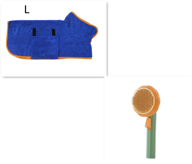 FurLoop™ Self-Cleaning Pet Deshedding Brush
