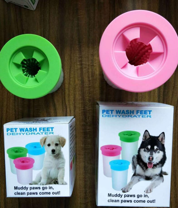 PawPuri™ Silicone Dog Paw Cleaner Cup