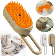 GroomMist™ 3-in-1 Steamy Pet Brush