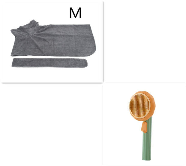 FurLoop™ Self-Cleaning Pet Deshedding Brush