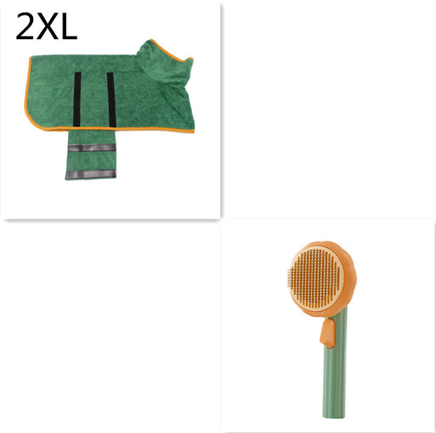 FurLoop™ Self-Cleaning Pet Deshedding Brush