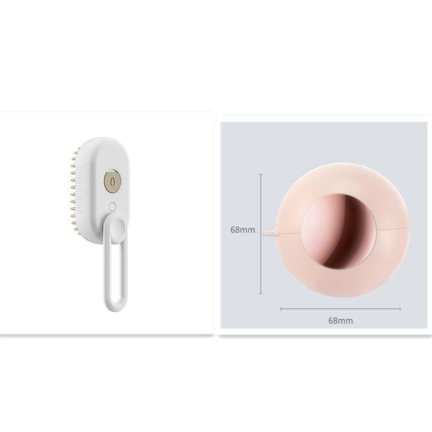 GroomMist™ 3-in-1 Steamy Pet Brush
