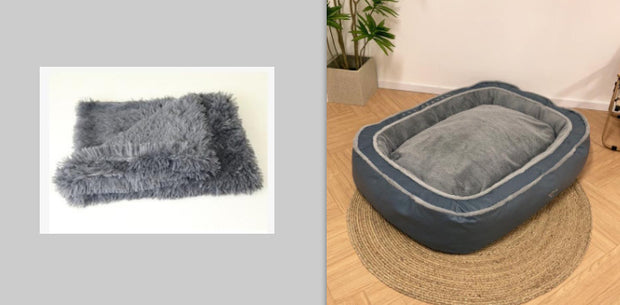 SnuggleNest™ Self-Warming Pet Sleeping Bed
