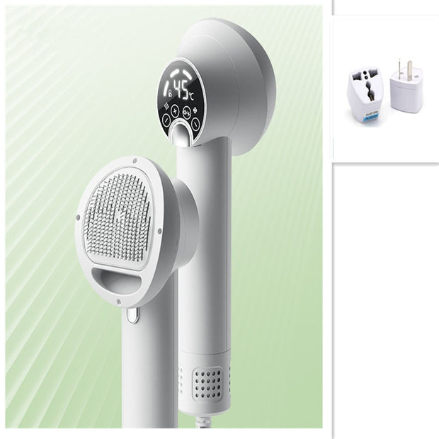 FluffEase™ Smart Pet Hair Dryer & Brush