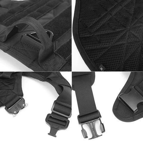 Tactical Dog Harness with Leash