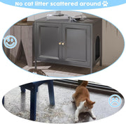 MeowHaven™ Cat Litter Box Enclosure