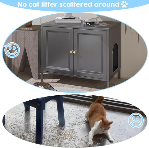MeowHaven™ Cat Litter Box Enclosure