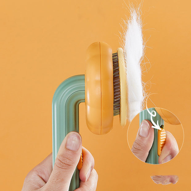 FurLoop™ Self-Cleaning Pet Deshedding Brush