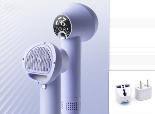 FluffEase™ Smart Pet Hair Dryer & Brush