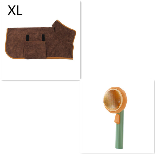 FurLoop™ Self-Cleaning Pet Deshedding Brush