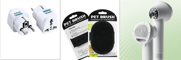 FluffEase™ Smart Pet Hair Dryer & Brush