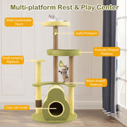 Avocado Cat Tower,