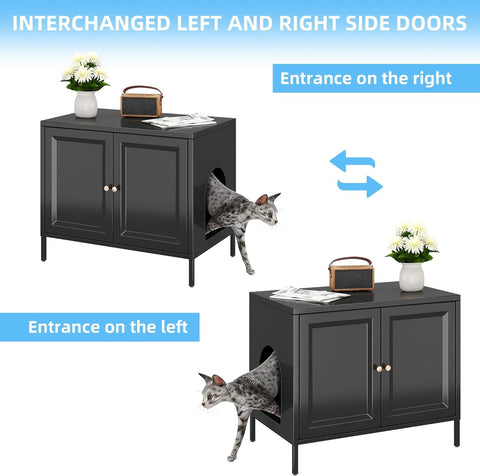 MeowHaven™ Cat Litter Box Enclosure