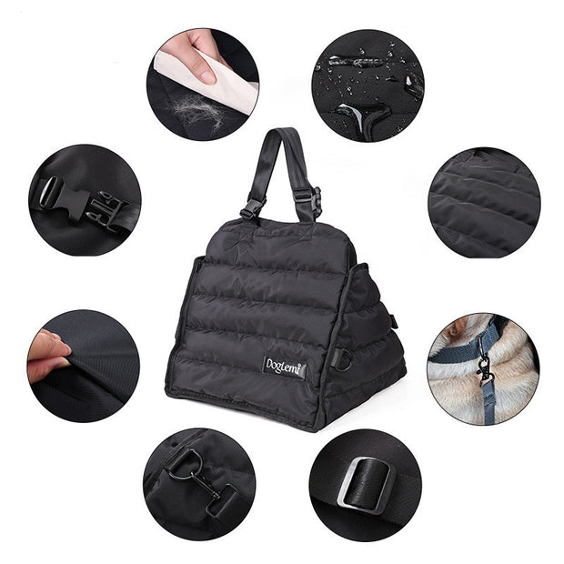 PawPort™ Deluxe Pet Car Seat Carrier