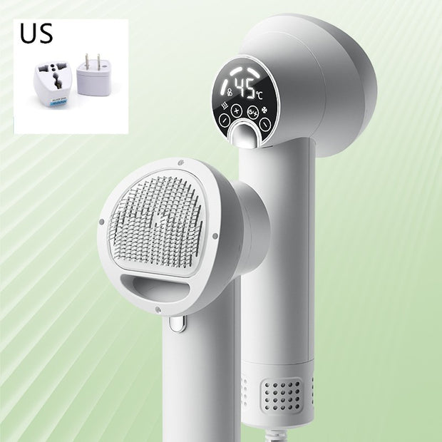 FluffEase™ Smart Pet Hair Dryer & Brush