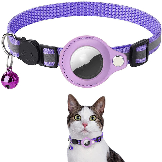 TrackTuff™ Reflective AirTag Collar for Pets